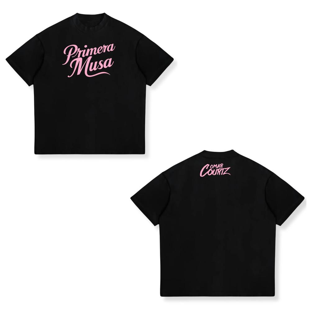 New Singer Omar Courtz Primera Musa Tour Cotton Tshirt Unisex Women Fashion Harajuku T Shirt Vintage