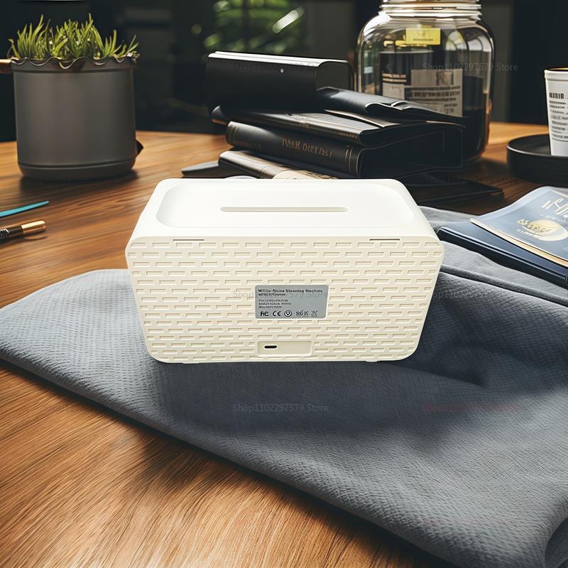 4 in 1 Bluetooth Lautsprecher Weißes Rauschen Schlaf Nachtlicht Luftbefeuchter All-in-One Maschine mit 8 Naturgeräuschen für entspannenden Schlaf und