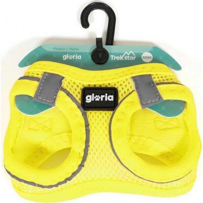 Harnais pour Chien - NC - Gloria Trek - Jaune - 29,4-32,6 cm - 41,4-43 cm - Petit