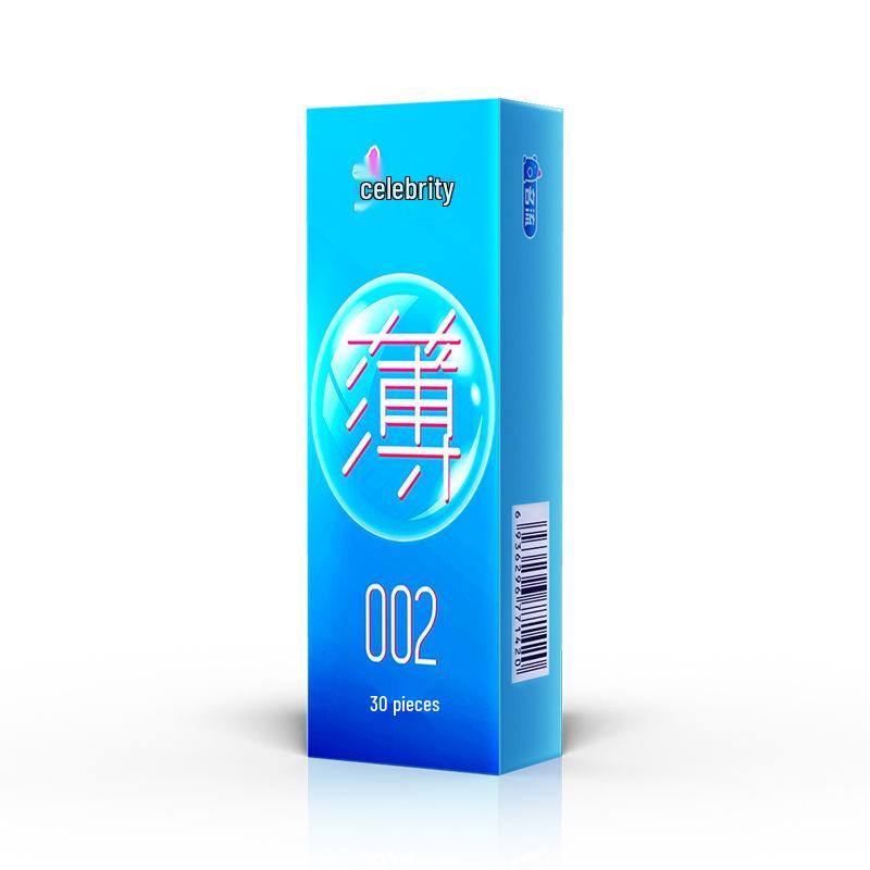 Celebrity Series Condoms 5-in-1, Pack of 30 - Night Odorless, Ribbed G-Spot, Ultra-Thin Male Contraceptives