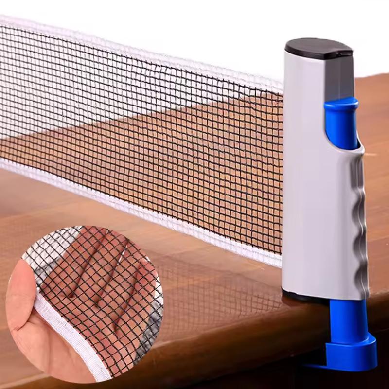 Portable Table Tennis Net Cover Gauge Retractable Table Tennis Set Catcher Rack Adjustable Tools Outdoor Home Sports Clip On NEW