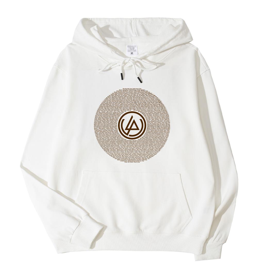 Streetwear Hip Hop LinkinPark Hoodie Harajuku Pullover Popmusik Sweatshirt Fans Geschenk Hoodies Herren Lässig YK2 Übergroße Oberteile