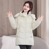 High-end Bread Clothes Down Cotton Clothes Women's Winter New Korean Thickened Medium and Long Cotton Clothes Loose Coat Tide