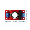 Rectifier filter power supply board / 8A rectifier power amplifier / 8A rectifier with red LED indicator / AC single power suppl