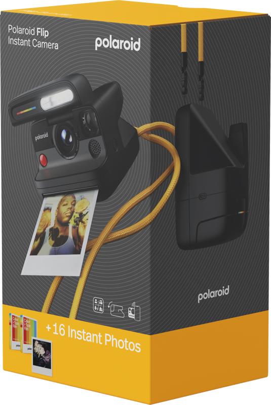 Polaroid Flip Black + Color Film Bundle (8 photos)