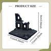 1/72 Wrecked House Model DIY Materials Realistic Base Ornament Micro Landscape Resin Miniature Ruins