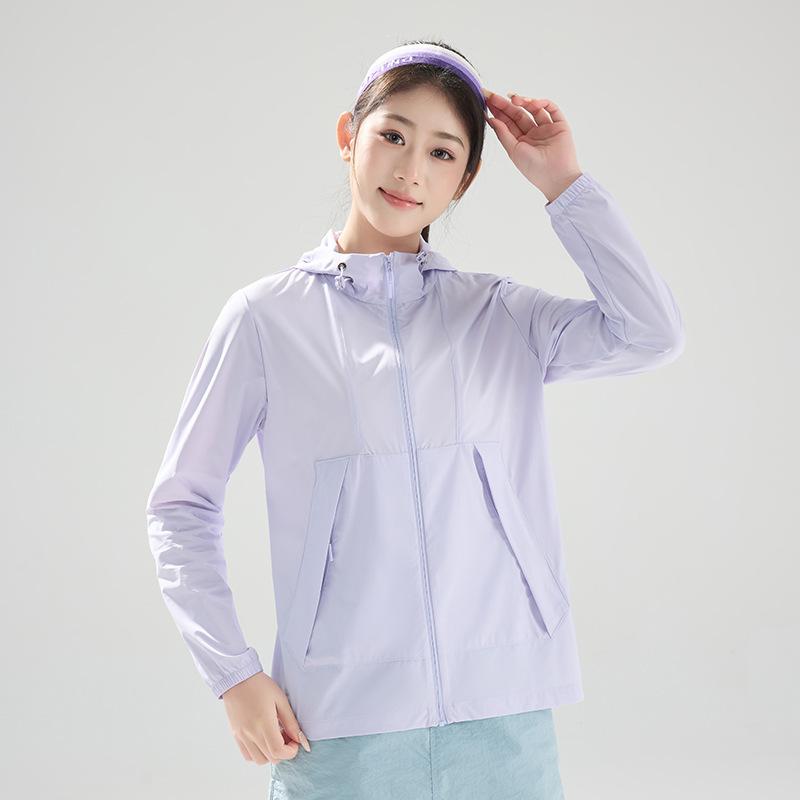 New Sunscreen Clothes, Women's Waist Skin Clothes, UV Protection, Cycling, Running Sports Sunscreen Clothes, Men's