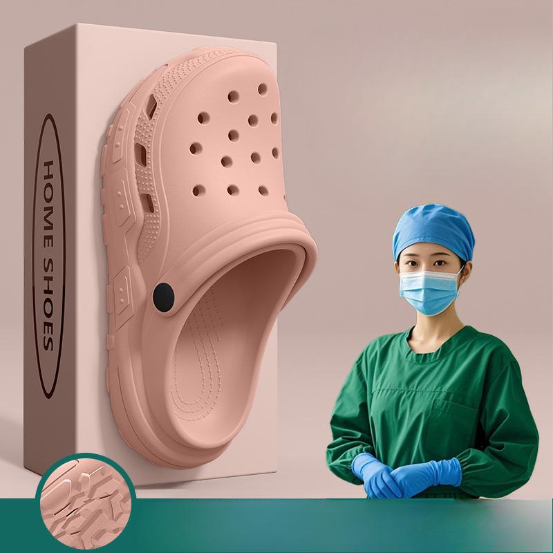 Nurse Shoes, New Crocs, Anti-slip and Odor-resistant Outerwear, Operating Room Flip-flops