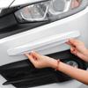 2Pcs PVC Car Protector Strip Anti Scratch Car Edge Stick New Car Bumper Stickers