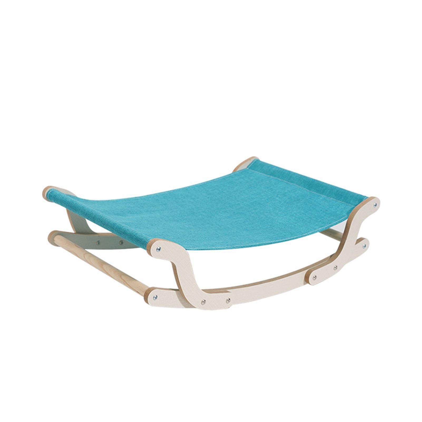 

Cat Rocking Chair 4 Season Universal Minimalist Pine Cat Hammock Bed for Pet Supplies