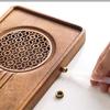 Walnut Wood Dry Bubble Tray Solid Wood Drainage Tea Tray Japanese Household Water Storage Dry Bubble Table Base Kung Fu Tea Set