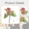 Men Wedding Boutonniere Brooch Pin Romantic Artificial Rose Flower Suit Decoration for