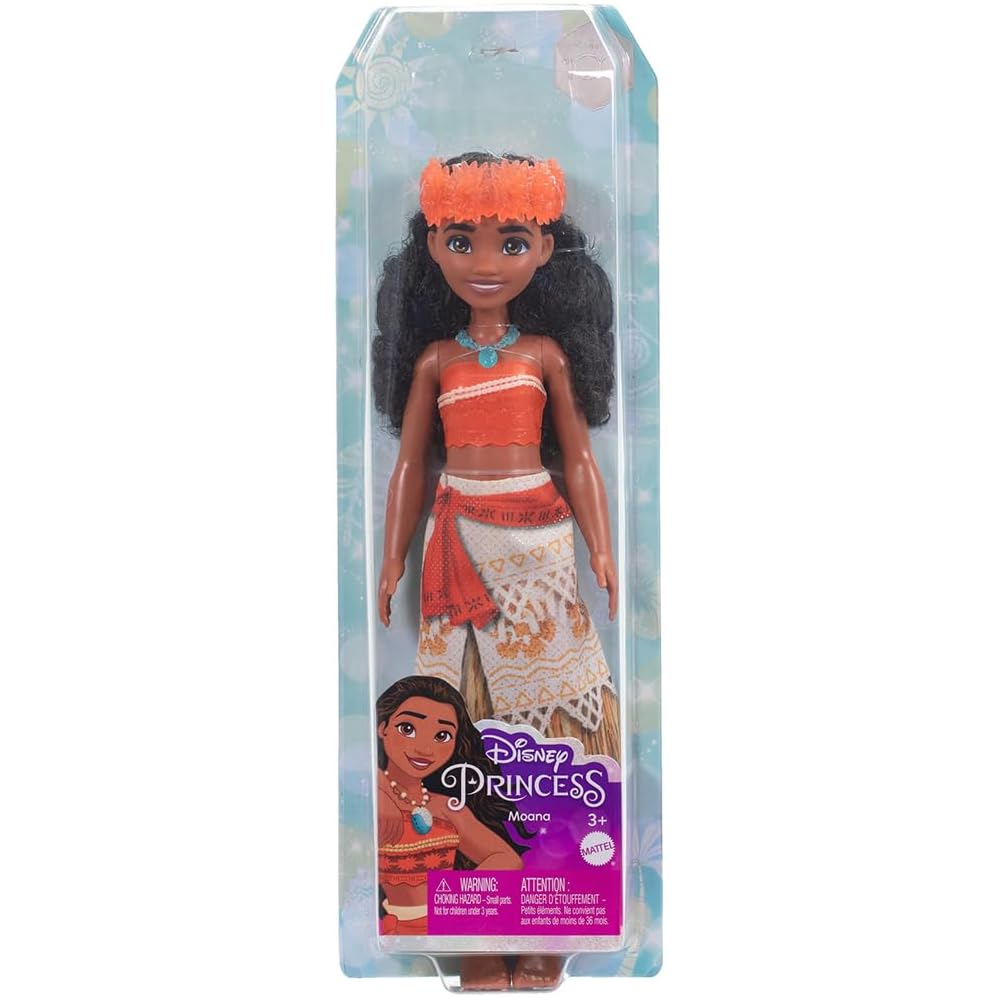 Mattel Disney Disney Princess Moana Doll 100th Anniversary Celebration 3 Years and Up