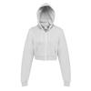 Awdis Womens/Ladies Heather Crop Hoodie