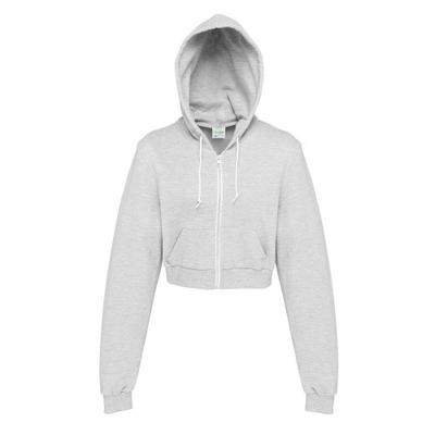 Awdis Womens/Ladies Heather Crop Hoodie