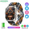 SACOSDING Rugged Smart Watch Men Outdoor Sport Smart Watches Heart Rate Monitor Bluetooth Call Man Smartwatch For Androd ios