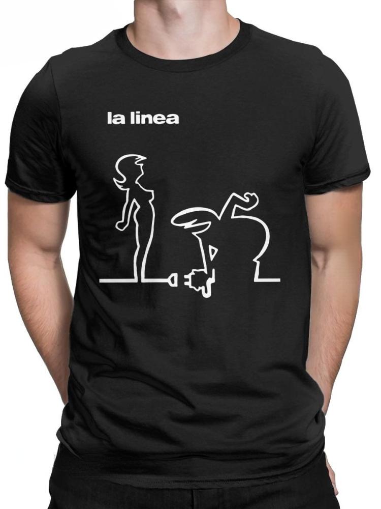 Männer Kleidung La Linea Femme Sexy Retro Reine T-shirt Sommer für Männer Übergroße Grafik T Shirts Ropa Hombre Camisetas Benutzerdefinierte