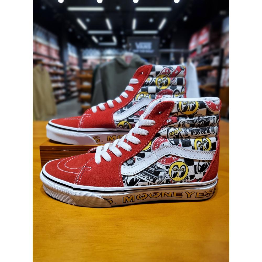 

Vans [Vans] Unisex Sneakers Mooneyes Skate High Red VN0A5JMJFON