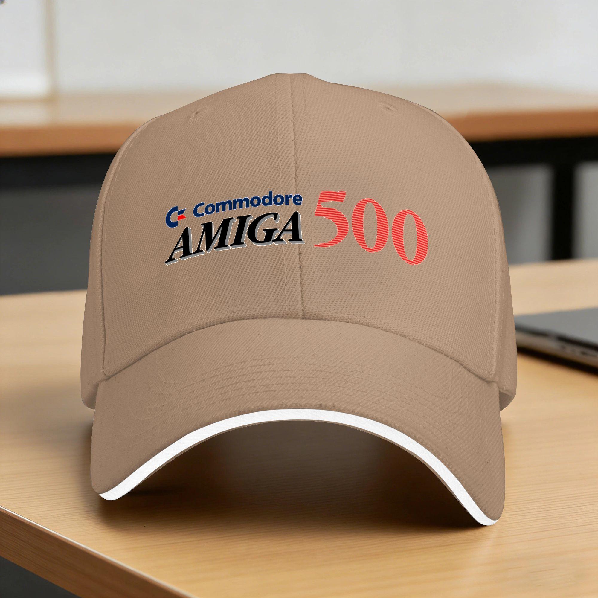 Commodore Amiga 500 Baseballkappe Stilvolle Trucker-Kappe Sommer Herren Damen Outdoor Sport Baseballkappen One Size gray