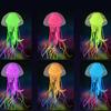 New! Silicone Luminous Jellyfish Fluorescent Fake Jellyfish Ornaments Aquarium Fish Tank Landscaping