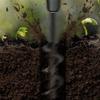 Garden Auger Drill Bit Auger For Drilling Holes & Loosening Soil Flowers Vegetable Fence Post Garden Scarifying Tool Accessory