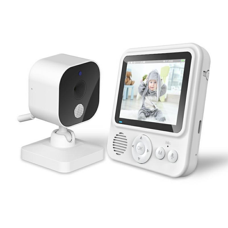 

ABM900 Baby Monitor 2.8 inch Indoor Security Camera Two-Way Audio,Lullabies EU Plug