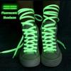 1 Paar leuchtende Schnürsenkel für Herren und Damen, leuchtende LED-Fluoreszenz-Schnürsenkel für Turnschuhe, Segeltuchschuhe, Saitenlänge 80 cm/100 cm/120 cm/140 cm