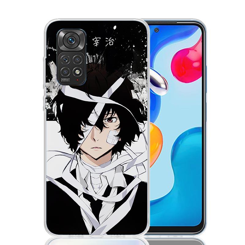 Bungo Stray Dogs Dazai Phone Case For Xiaomi Redmi Note 15 14 13 12S 12 Pro Plus 11S 11E 11 11T 10S 10 Art Soft Pattern Cover Re