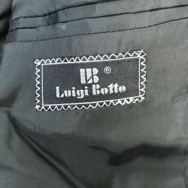 DALTON & FORSYTHE Luigi Botto Fabric 3 Button Suit Set Men L A6 Black Wool(USED)