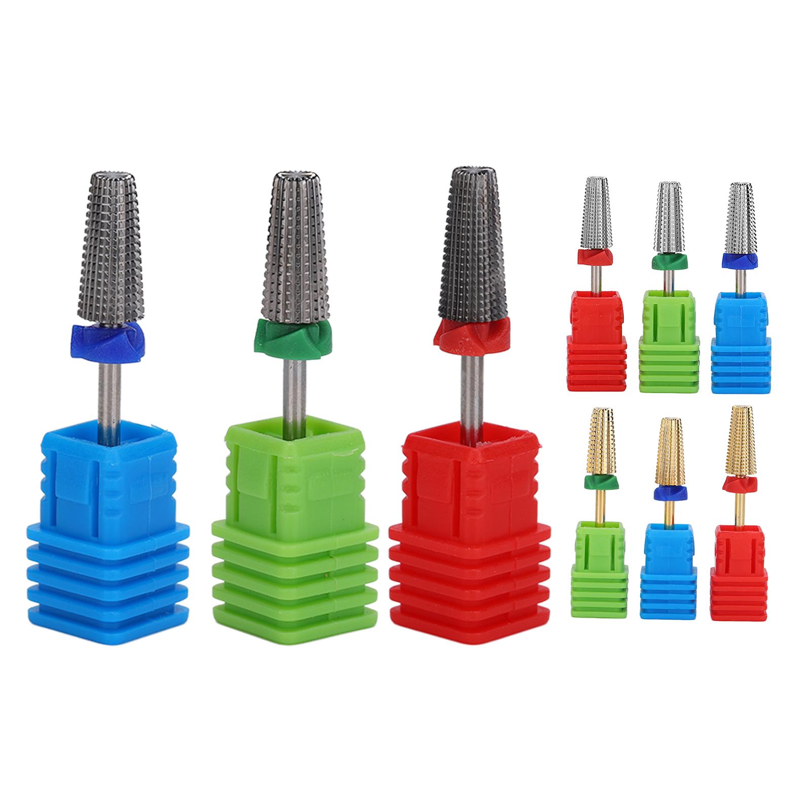 Насадки для маникюрного аппарата Электрические Профессиональные Вольфрамово-карбидные — фото 4