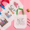 Ensembles de 1 à 10 pièces Sacs à Graffiti DIY Avec Marqueurs Peinture à la Main Sac Non Tissé Pour Enfants Loisirs Créatifs Remplissage de Couleurs Dessin Jouets
