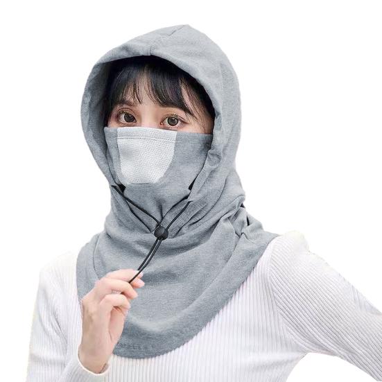 Winter Cycling Face Guard Neck Gaiter Breathable Thick Warm Windproof Outdoor Skiing Motorcycle Bandana Balaclava Hat