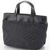 Isaac Water-Repellent Dot Jacquard Recycled Leather Combination 2-Way Tote Bag 1000713SC Navy (66)