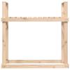 Vidaxl Stojak Na Drewno, 110X35X108,5 Cm, Lite Drewno Sosnowe