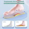 Supinations-Einlegesohlen für Überpronation & Fußausrichtung Orthopädische Einlagen für Männer und Frauen Korrektive Fußstützen zur Linderung von Supination
