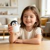 Yousheng Squeeze Toy with Cuet Penguin Shape Fidget Toy Stress Relief Sensory Toy Soft TPR Squeeze Figure for Kids Teens Adults