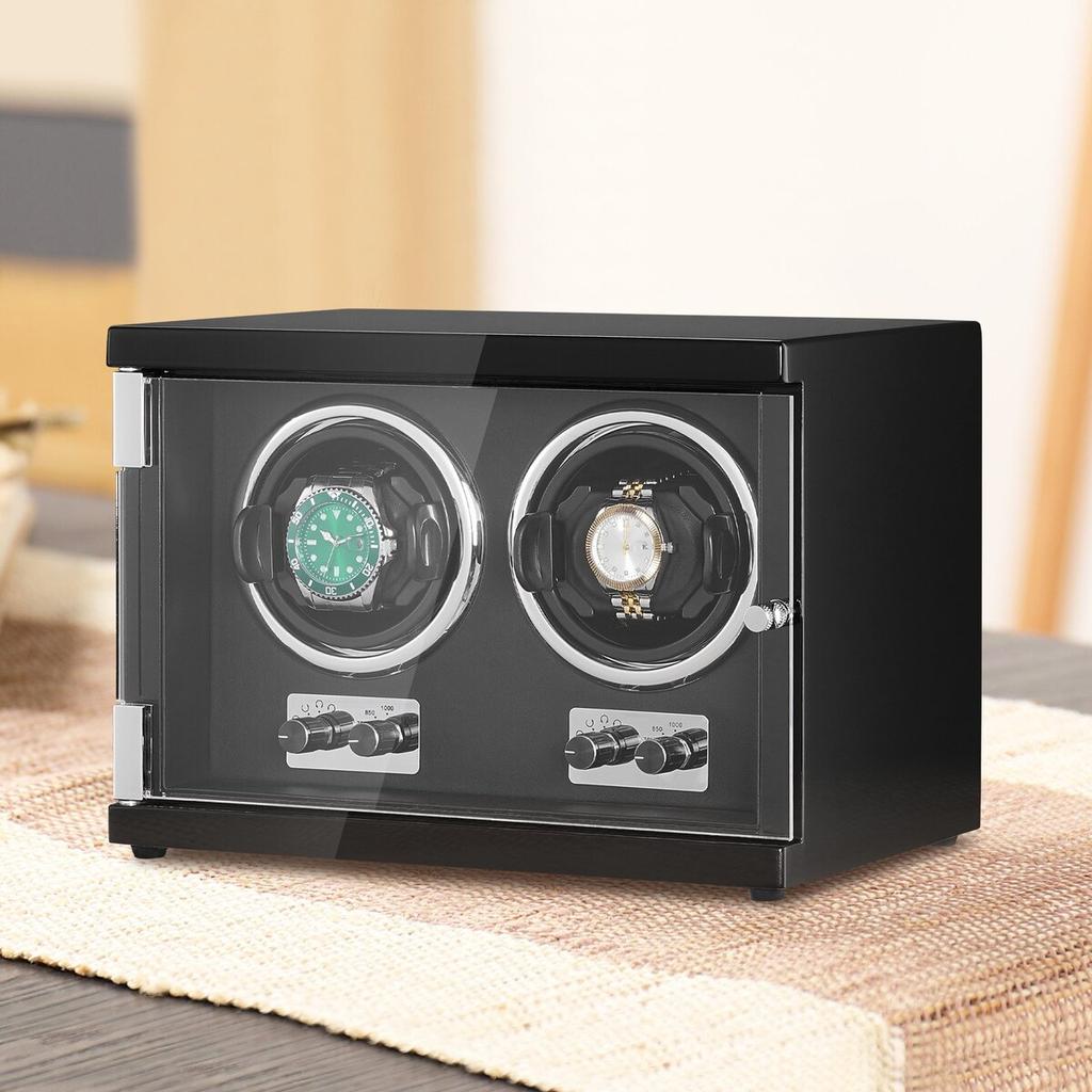 Watch Winder Dual Watch Winder for Automatic Watch with 2 Mabuchi Motors