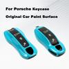Key Shell Fashion Classic Miami Blue For Porsche Cayenne 718 All Series Car Key Case Holder Replacement Part Easy Installation