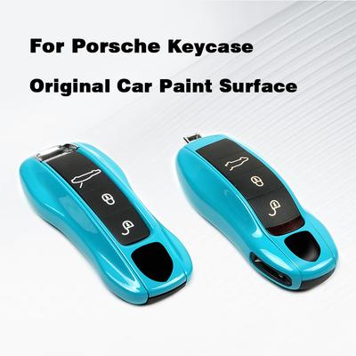 Key Shell Fashion Classic Miami Blue For Cayenne 718 All Series Car Key Case Holder Replacement Part Easy Installation