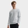 Fila White Fashion Simple Classic Texture Casual Versatile Fleece Warm Pullover Round Neck Sweatshirt Men sweatshirt Gray F11M543212FGY