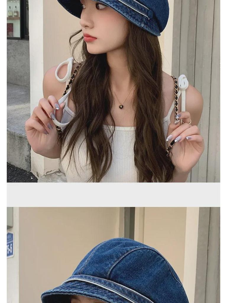 Retro Duck Bill Beret: Spring & Autumn Street Style Women's Hat