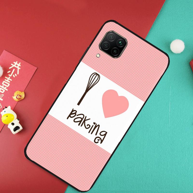 Love Baking Chef Knife Case For Huawei Nova 9 10 SE 5T 11i 8i 7i 3i Y61 Y91 Y60 Y70 Y90 P20 P30 Pro P40 Lite Cover
