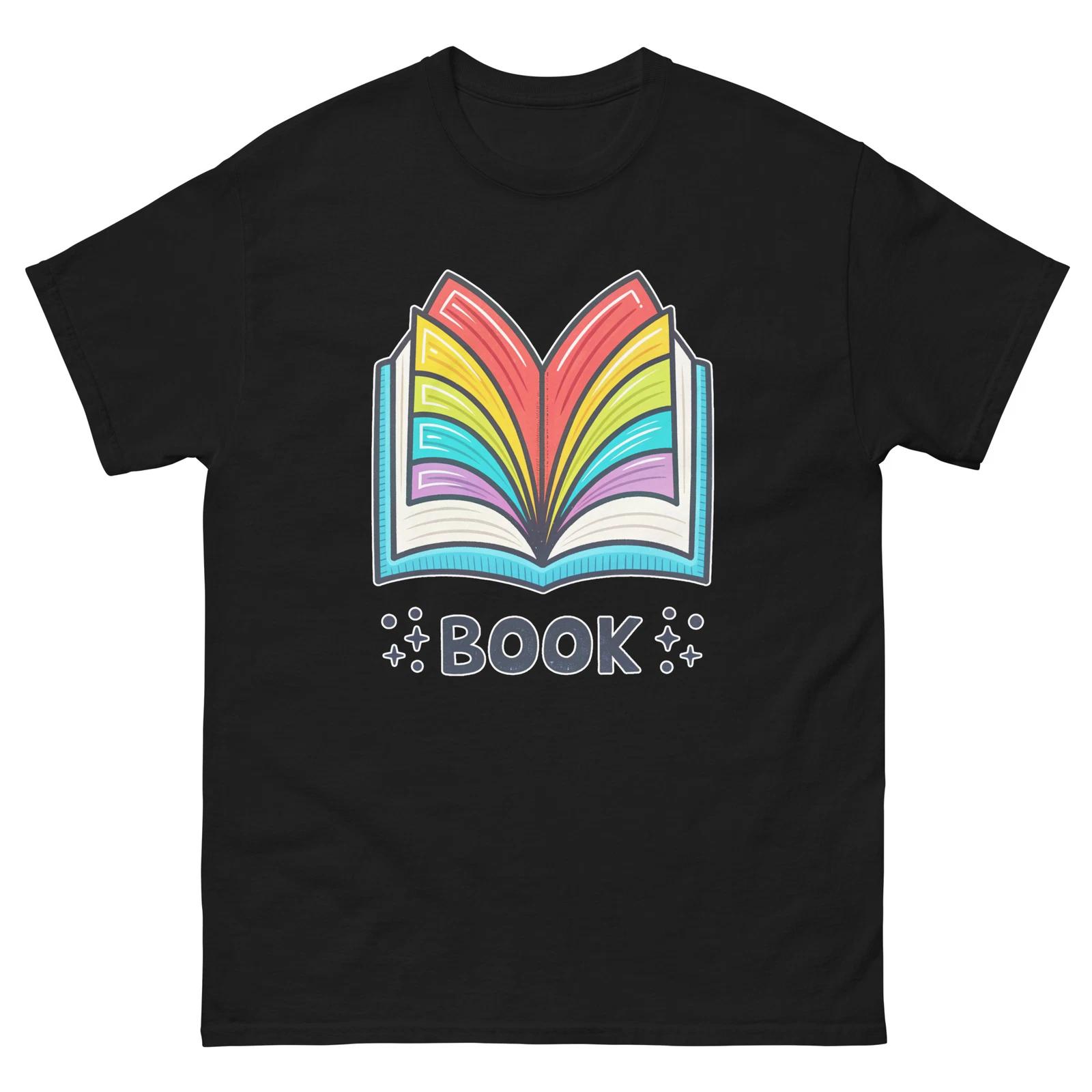Книга Популярная Иллюстрация Объект Футболка M