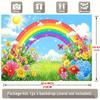 1Pcs Rainbow And Sun Pattern Decoration Background Backdrop Decorations For Photo Studio Photo Booth Party