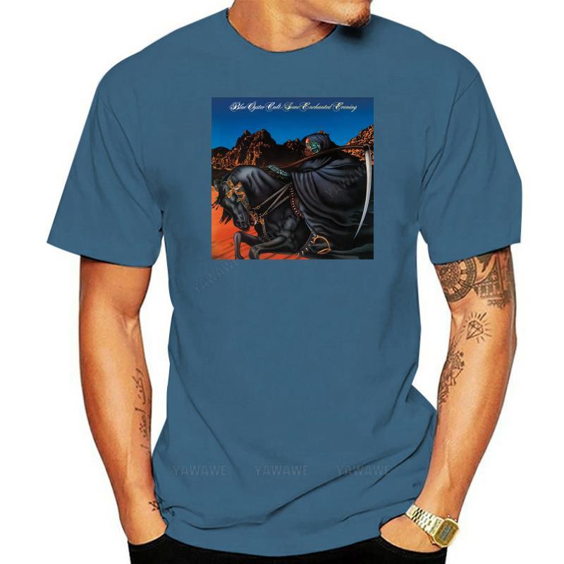 

Brand man teeshirt Blue Oyster Cult Some Enchanted Evening Mens Black Tee T Shirt Size S To 3XL Harajuku Men Tops TShirt 4XL