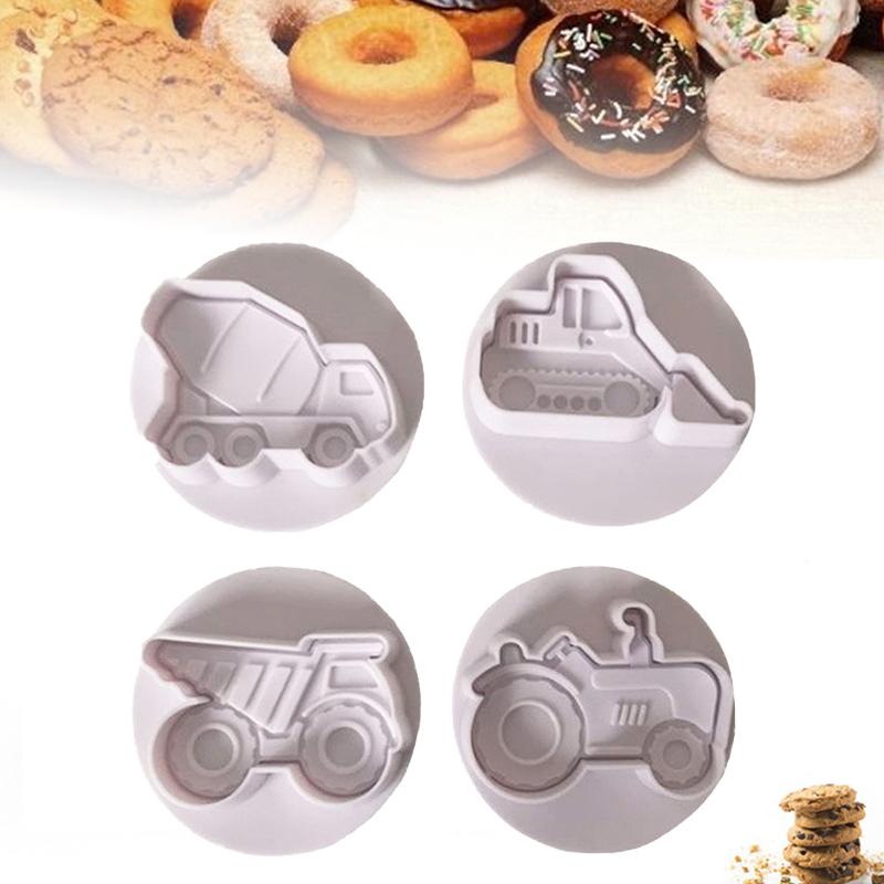 Mermaid Shell Seahorse Cookie Cutters Cartoon 3d Biscuit Mold Cake Mold Cookie Cutter Baking Cookie Stamp Set For Kids Birthday