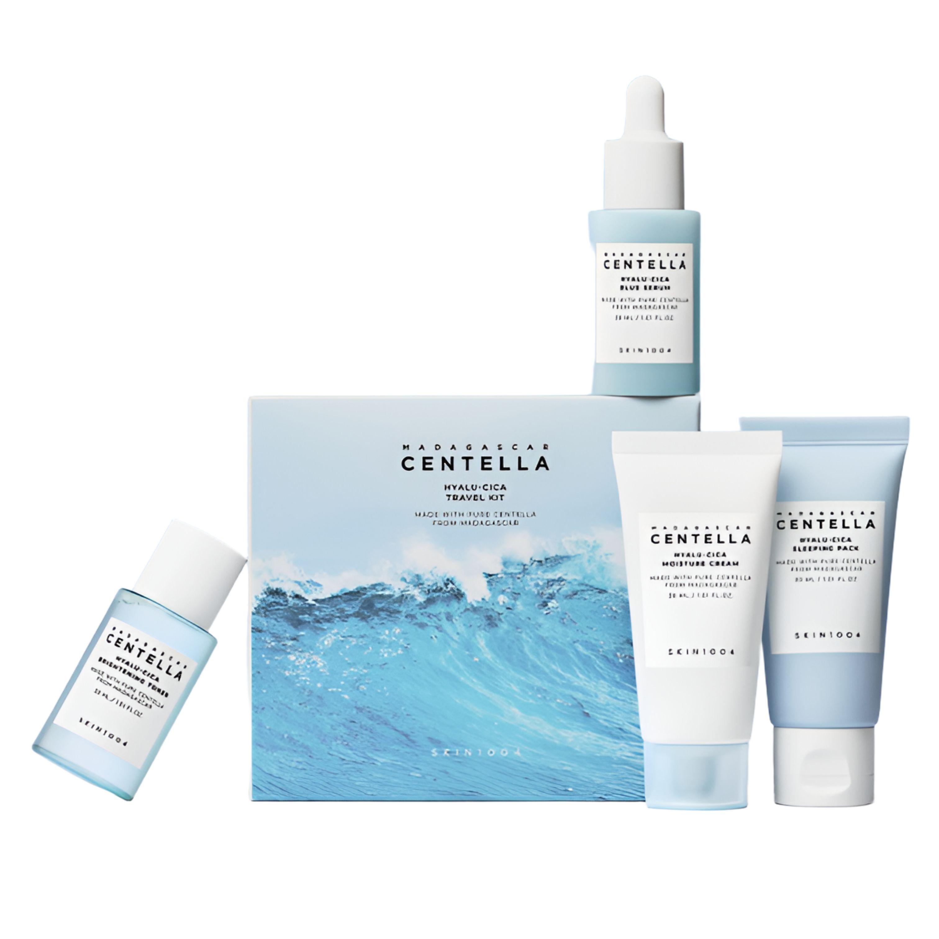 SKIN1004 Hyalu-Cica Hydration Care 4-Step Travel Kit
