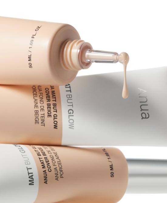 Anua Matte Bott Glow Cover Beige 50 Ml /Korean-style Clear and Dewy Skin Makeup