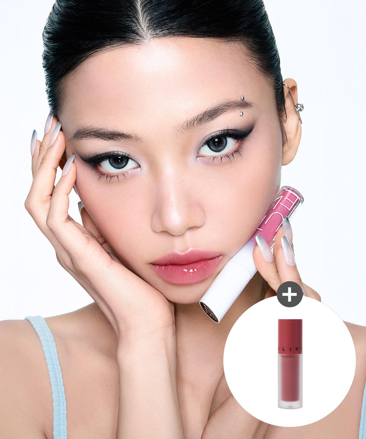 Lipfreshion Gloy Tint (Mini See-through Tint #RubyVeil Gift)