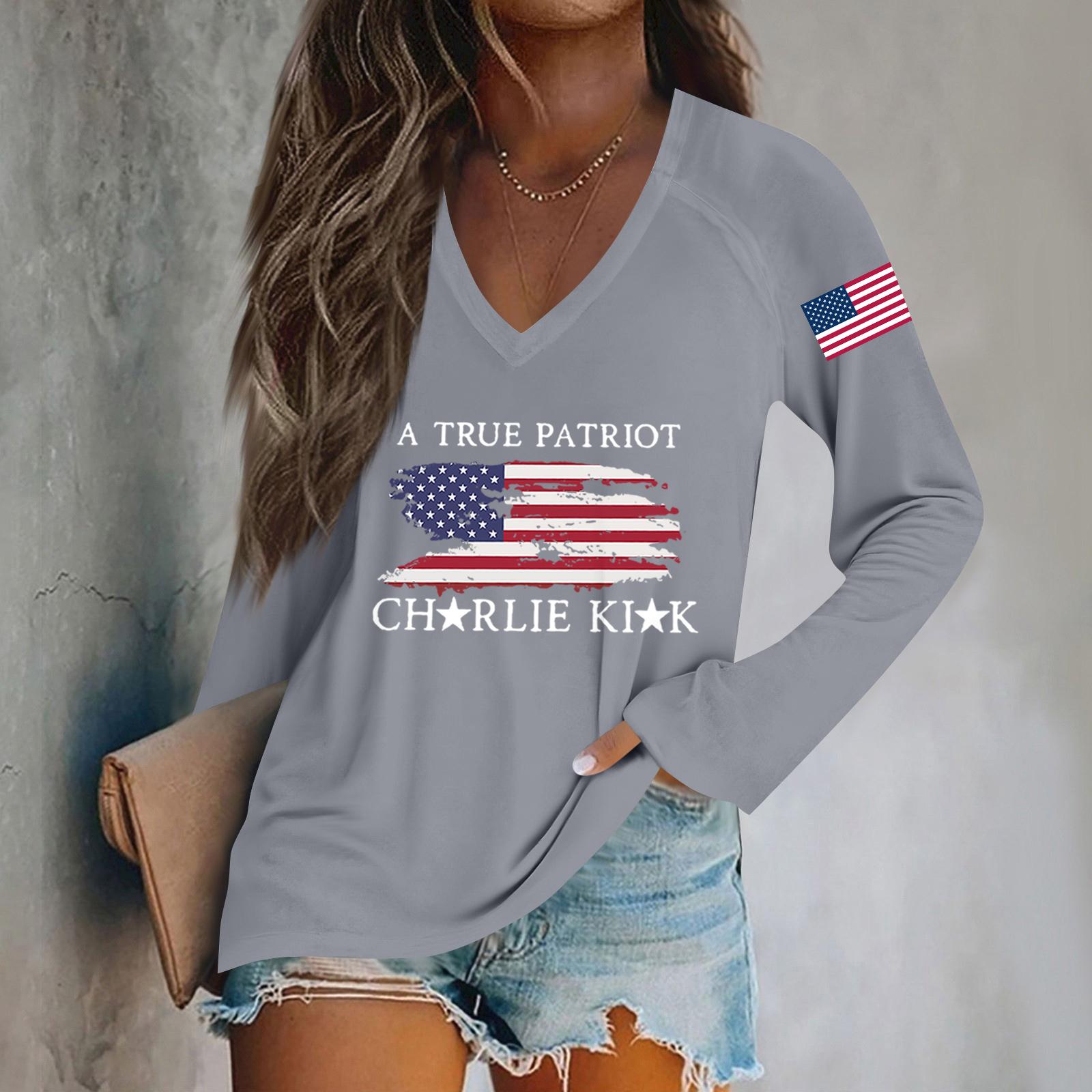 

Женская мода повседневная хэллоуинская принтованная блузка с длинным рукавом и V-образным вырезом XXL